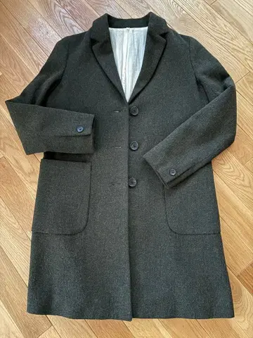 카키 체스터 코트