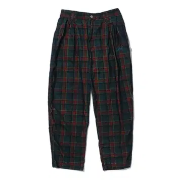KEBOZ SUMMER CORDUROY CHECK PANTS