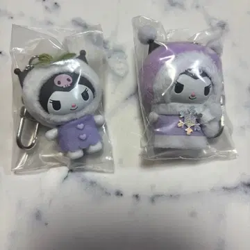 산리오 치비토모 눈의 정령 화과자 쿠로미 2세트