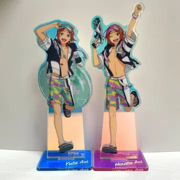 히나타 유타 썸머랜드 한정판 오로라 아크릴 스탠드 묶음 판매 앙스타