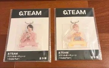 &TEAM 아크릴 키체인 2개 세트