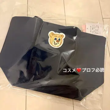 러브러리 바이 페이러 올드 테디 와펜 토트백 네이비