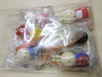 미피 코케시 족두리 장식 6종 세트 레어 캡슐 토이