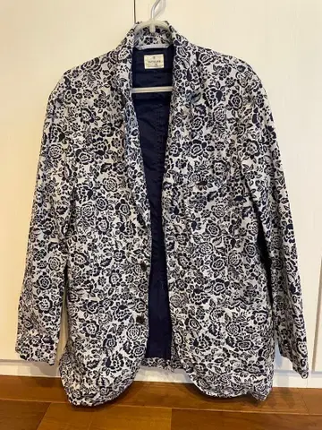 Hartford 꽃무늬 캐주얼 자켓 네이비 사이즈 M
