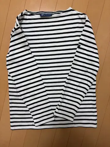 SAINT JAMES 스트라이프 긴팔 T셔츠