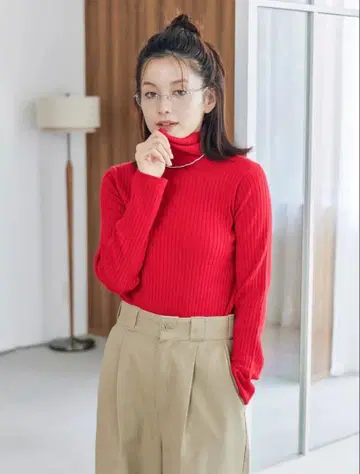 ungrid 워셔블 터틀 니트 2점