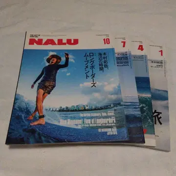 NALU 2019년 10호 롱보드 무브먼트 표지: 기무라 타쿠야