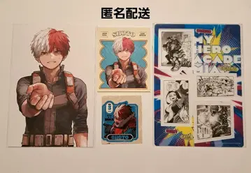 히로아카 토도로키 쇼토 특전 40권 42권 엽서 스티커 원작 세트