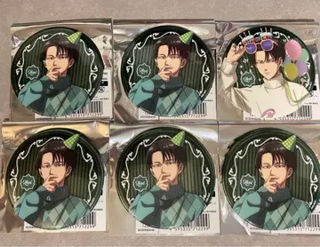 진격의 거인 프린스 호텔 트레이딩 신작 메탈 캔뱃지 리바이