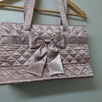 NaRaYa 나랴야 핑크 토트백 리본 포함