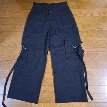 택 포함 새상품! 엘 로디오 와이드 팬츠 블랙 15290엔 상품