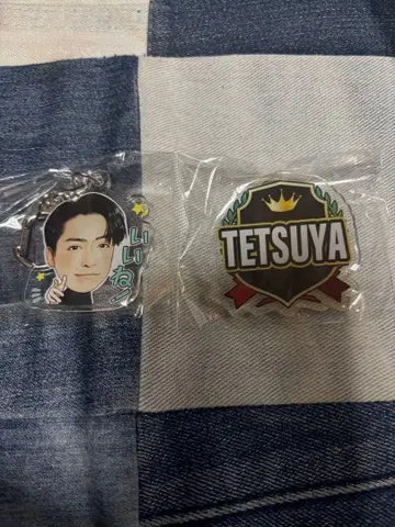 TETSUYA CL 키링 배지 세트