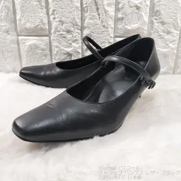 스퀘어토 스트랩 펌프스 23.5cm EE Wacoal