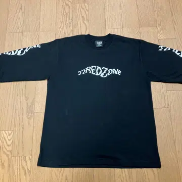 Tired 롱 슬리브 티셔츠 L 사이즈 블랙