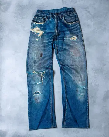 talking about the abstraction 데님 전사 팬츠