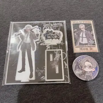 스트그라 MonD Mondo 아크릴 스탠드 폴라로이드 카드 캔뱃지 세트