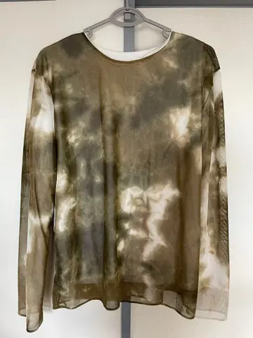 perverze 타이다이 시스루 긴팔 상의