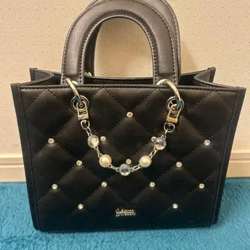 pium 피움 비쥬 퀼팅 미니 토트백