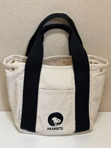 PEANUTS 스누피 수납 잘하는 11 POCKET 토트백