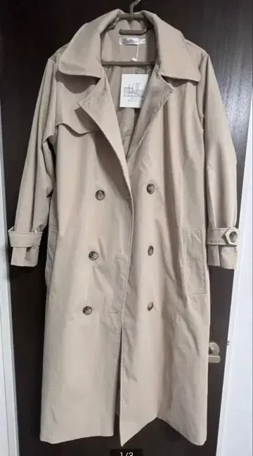 베이지 트렌치코트 사이즈 S
