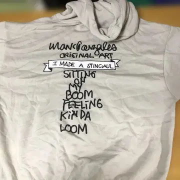 MarkGonzales 오리지널 아트 후드티 택 포함 새상품