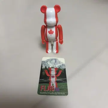BE@RBRICK 시리즈 10 FLAG 캐나다