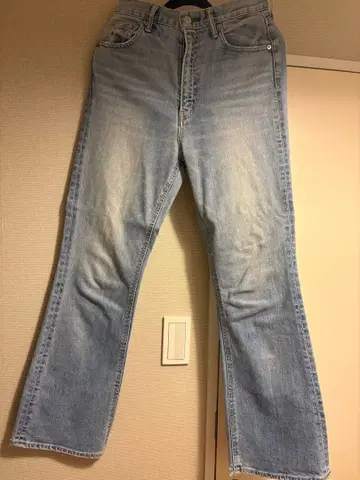 SLY JEANS 라이트 블루 스트레이트 데님