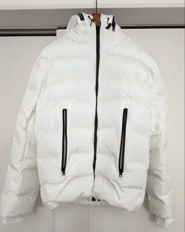 [ 새상품급 ] BELINDA 베린다 화이트 다운 자켓 M 후드 부착