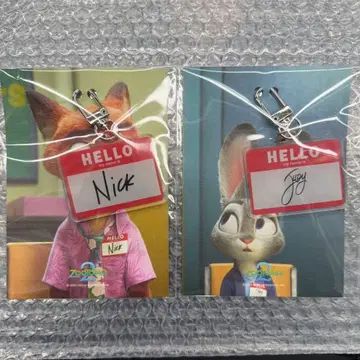 주토피아2 영화 입장객 한정판 혜택 한국 한정 6주차 키링