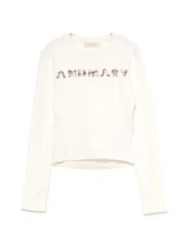 andmary Mary logo pattern tops