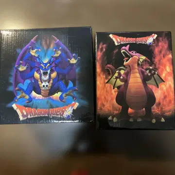 드래곤 퀘스트 전설의 마왕 피규어 용왕 & 시도 세트 상자 손상 있음