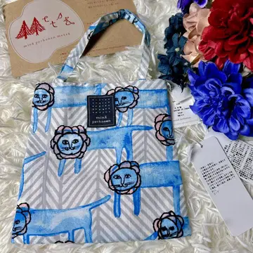 미나 페르호넨 미니 백 look 블루 mina perhonen