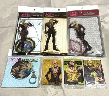 죠죠의 기묘한 모험 프로슈토 아크릴 스탠드 키링 카드