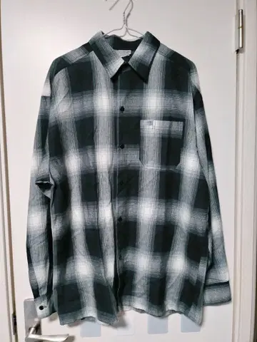 CALTOP 칼탑 옴브레 체크 셔츠