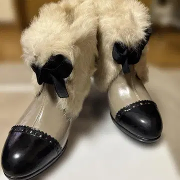 겨울용 부츠 퍼 탈부착 가능