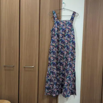 택 포함 새상품 LIBERTY 오버롤 스커트 F 사이즈