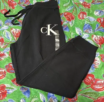 CK 블랙 조거 팬츠 XXL