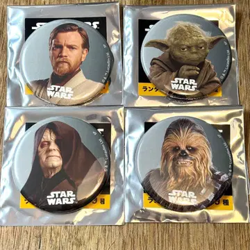 스타 워즈 시스의 복수 캔뱃지 오비완 케노비 요다 코미콘