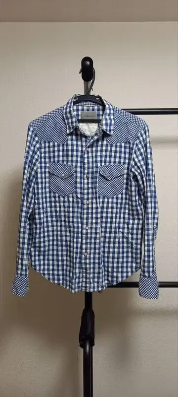 in cloudiness 깅엄 체크 셔츠