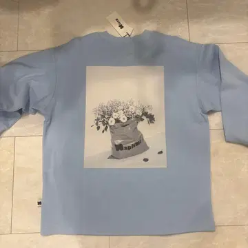 NAPTIME. 포토 프린트 풀오버 티셔츠