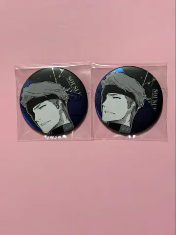 아이젠 소스케 BLEACH 데 콜렉션 캔뱃지