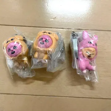 skzoo 가챠 집어서 이어붙이는 마스코트 vol.2 돼끼 퍼핌 3개