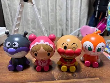 호빵맨 캡슐 토이 4체 세트