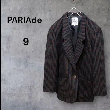 트위드 니트 테일러드 자켓 빈티지 레트로 80S90S 80년대 90년대