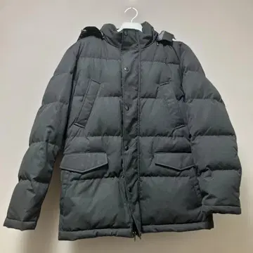 BEAMS 블랙 다운 자켓 XL