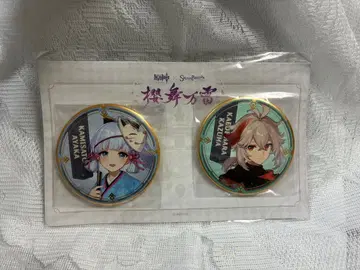 원신 스이파라 캔뱃지 세트 카에데하라 카즈하 카미사토 아야카 번개