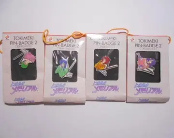 두근두근 메모리얼 핀 배지 핀즈 4개 세트