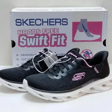 새상품 미사용 SKECHERS Swift fit 블랙 핸즈프리