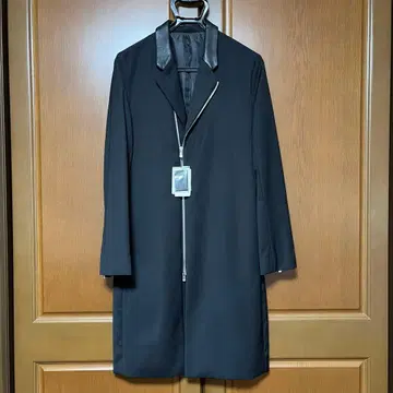 택 포함 새상품 NO ID. 블랙 코트