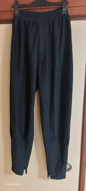 LUNA MATTINO 블랙 조거 팬츠 [나가부치 츠요시]